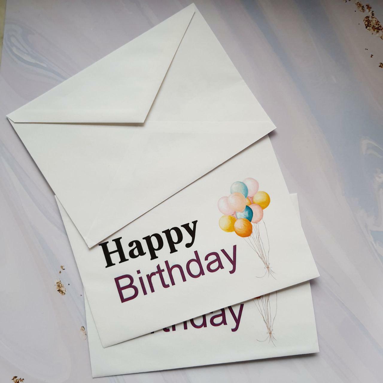 Конверти «Happy Birthday» KNV0010