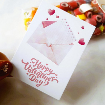 Міні-листівка «Happy Valentine's Day» VD_0007
