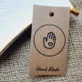 Картонные бирки «Hand made» с любовью в руках BHM_018