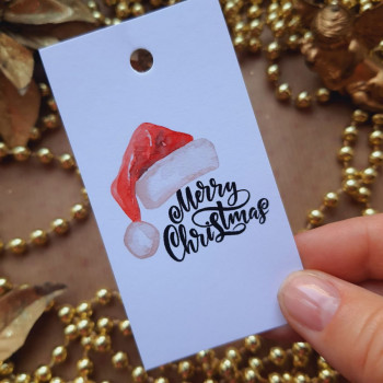 Картонные бирки «Merry Christmas» NG_127