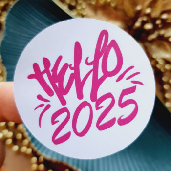 Наклейки «Hello 2025» NG_nakl_k25008