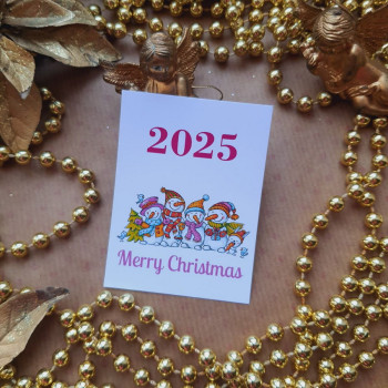 Открытки «Merry Christmas 2027» OTK27_07