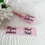 Silicone sew-on tags «Ручна робота. Hand Made» SLpr_001