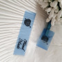 Silicone sew-on tags with an inscription «Hand Made» SLpr_004