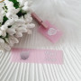 Silicone sew-on tags with an inscription «Hand Made» SLpr_004