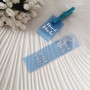 Silicone sew-on tags 1.5x6 cm «Hand Made» . Silicone color of your choice. SLpr_006