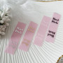 Silicone sew-on tags 1.5x6 cm «Hand Made» . Silicone color of your choice. SLpr_006