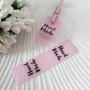 Silicone sew-on tags 1.5x6 cm «Hand Made» . Silicone color of your choice. SLpr_006