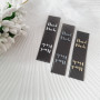 Silicone sew-on tags 1.5x6 cm «Hand Made» . Silicone color of your choice. SLpr_006