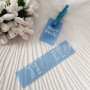 Silicone sew-on tags 1.5x6 cm «Hand Made» . Silicone color of your choice. SLpr_006