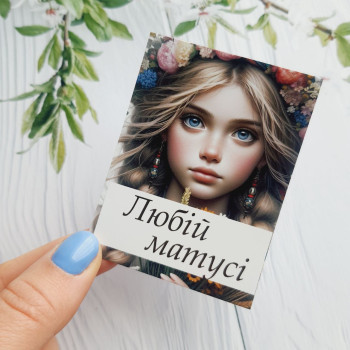 Открытки «Любій матусі» BK3DM_018
