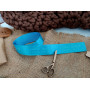 Light blue satin tags 2cm