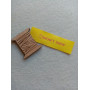 Yellow satin tags 2cm