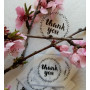 Прозорі наліпки «thank you» N1SH41