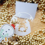Наклейки прозрачные «Merry Cristmas» диаметром 4см NG_nakl_003