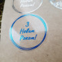 Прозрачные новогодние наклейки «З Новим роком!» NG_nakl_010