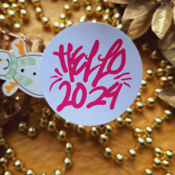 Наклейки «Hello 2024» NG_nakl_k24008