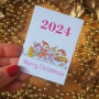 Листівки «Merry Cristmas! 2024», арт. OTK24_07