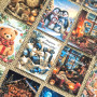 Set of New Year mini-postcards 6x8 