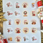 New Year's sticker set #5