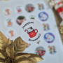 New Year's sticker set #2