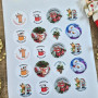 New Year's sticker set #2