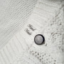 Силіконові бірки «Ручна робота. Hand made» з гвинтиками 1,5 см SL_001