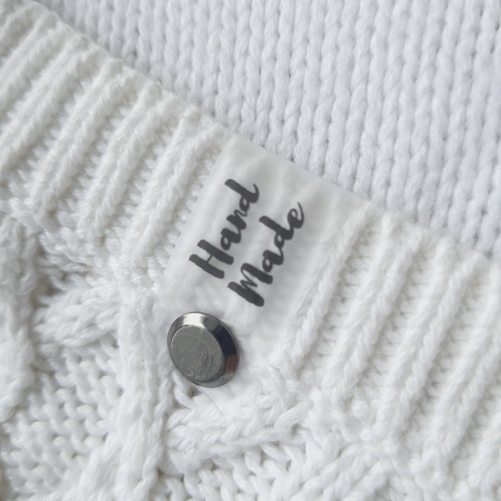 Силіконові бірки  «Hand Made» з кожного боку SL_005