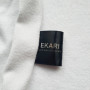 Satin tags black 4 cm