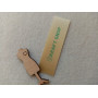 Beige satin tags 2cm