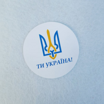 Наклейки «Ти Україна!» UA_n026