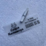 Красивые силиконовые бирочки 2 см