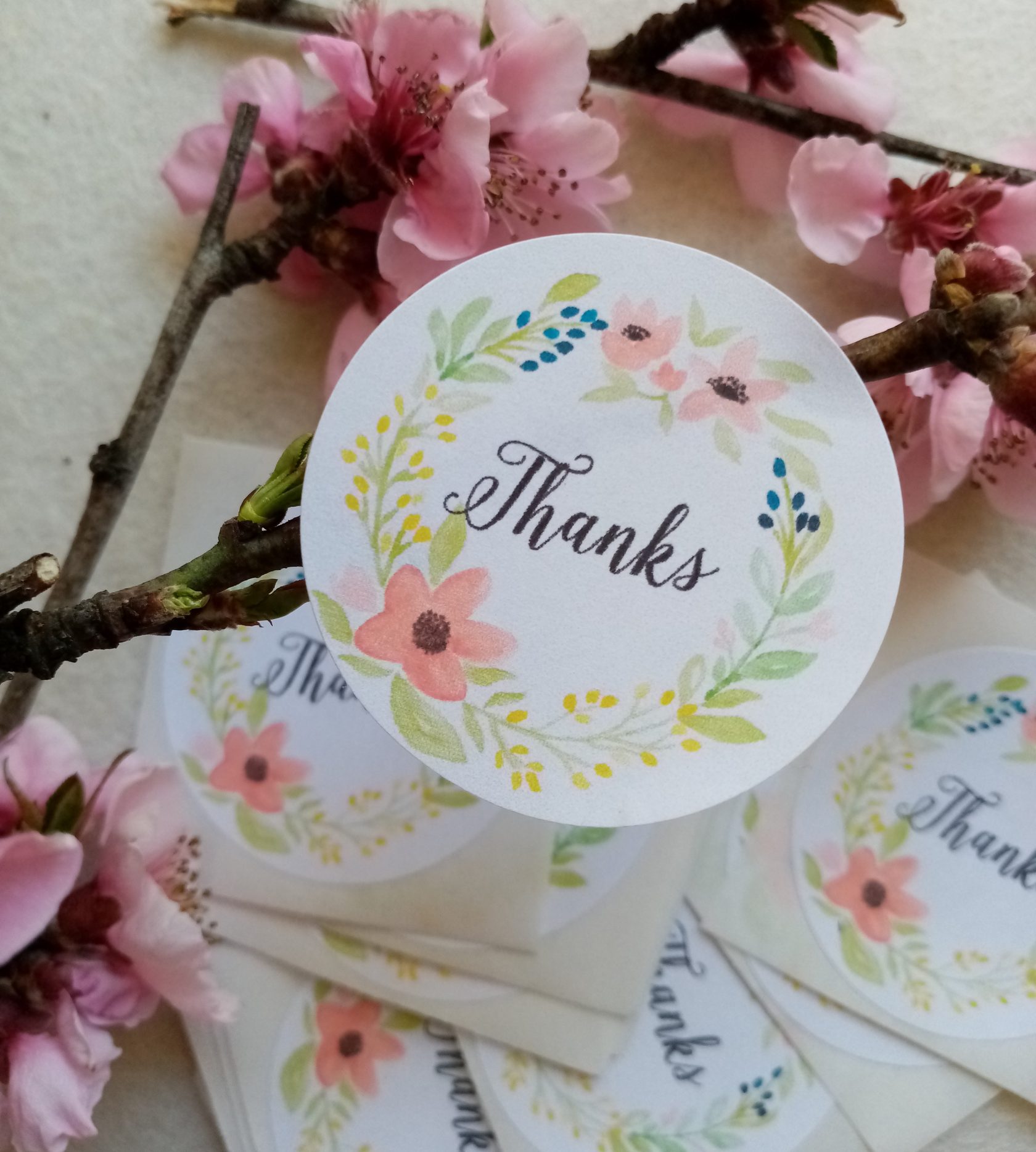 Stickers «Thanks»